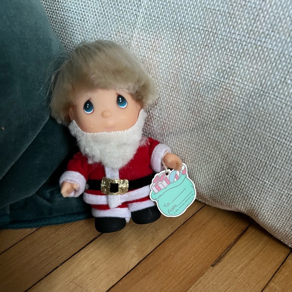 The Enesco Precious Moments Collection Santa figurine doll small